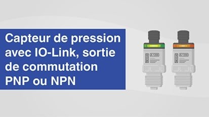 Un capteur de pression IO-Link, qu'est ce que c'est ? Notre vidéo vous l'explique avec notre modèle A-1200